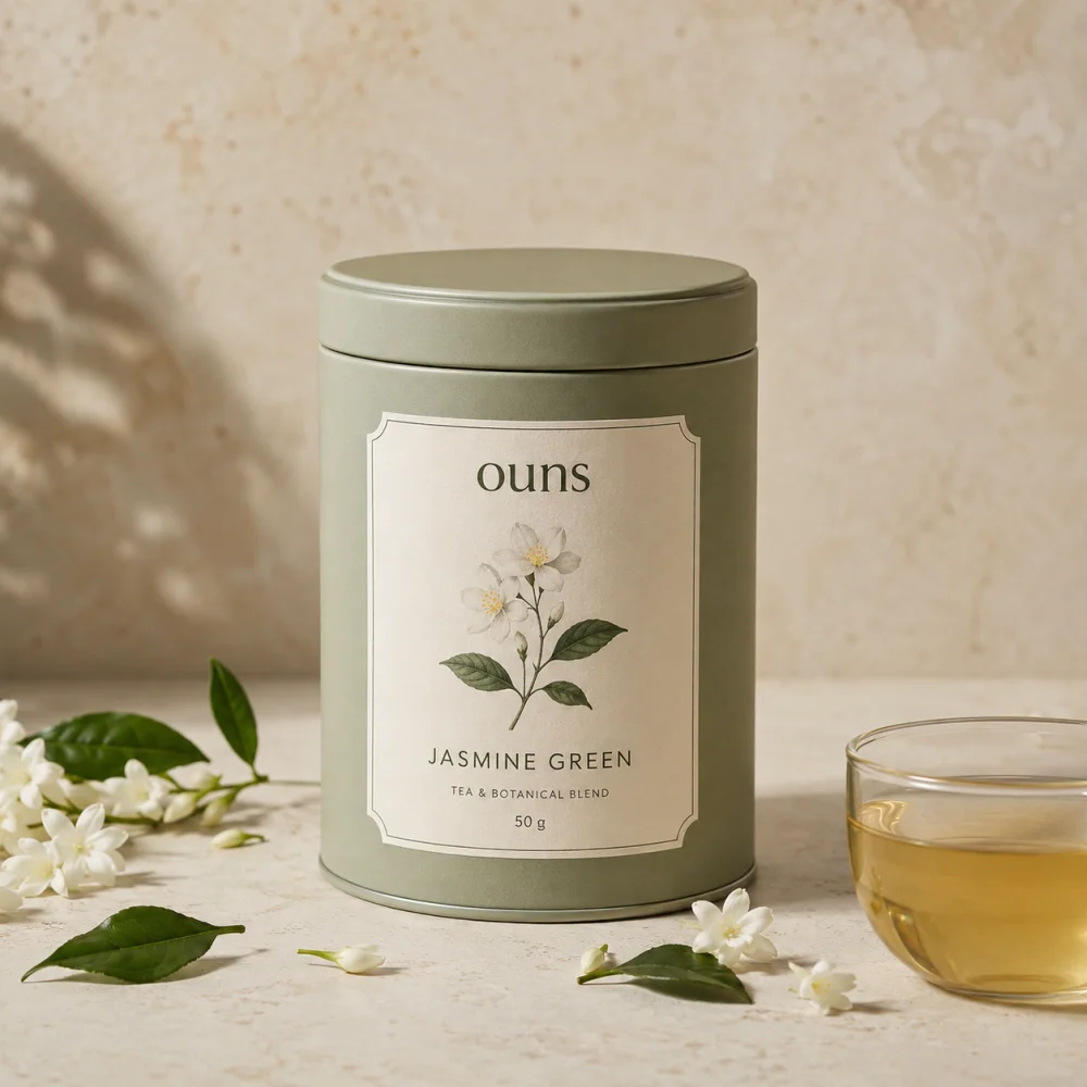 Tea & botanical blends served at home
