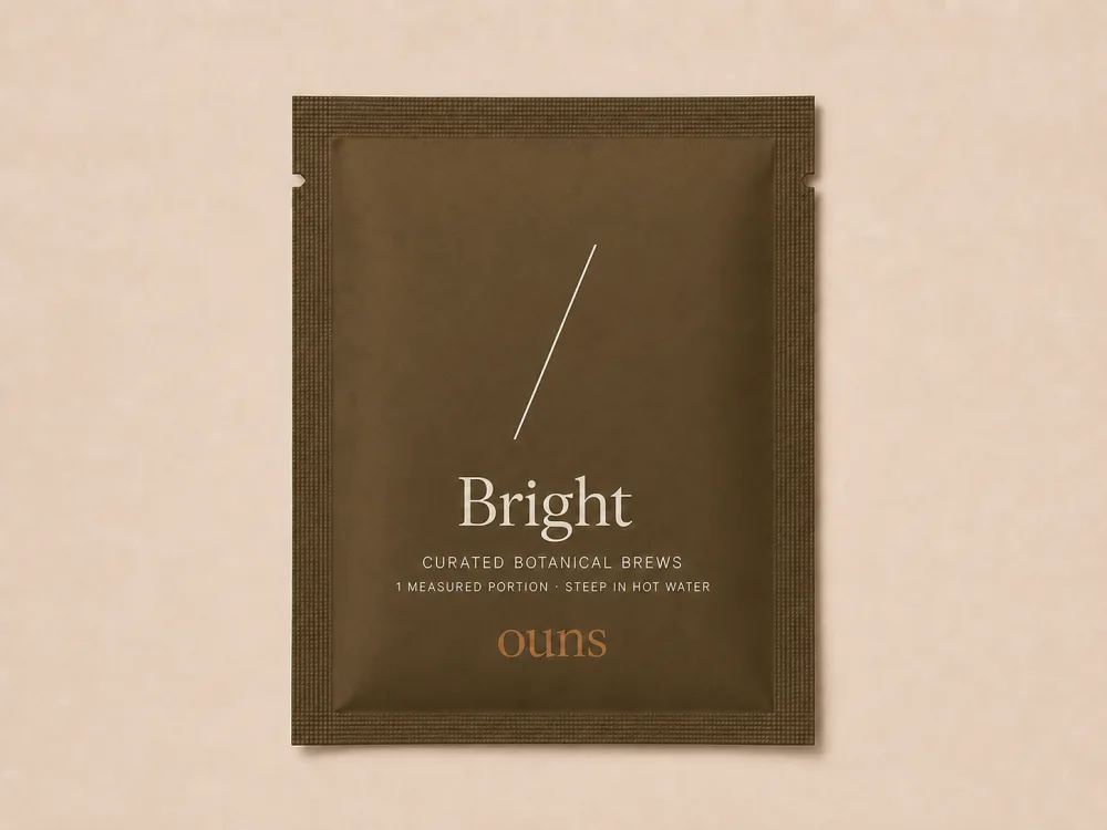 Botanical portions and ouns packaging